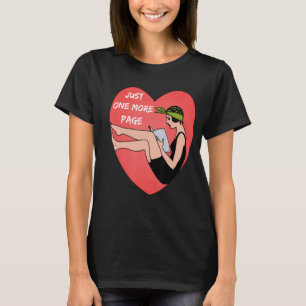 Bara en sida till Roligt Bibliotek i Bokar T Shirt