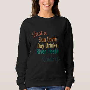 Bara en Sol Lovin-dag drinkin-flodens flotta. T Shirt