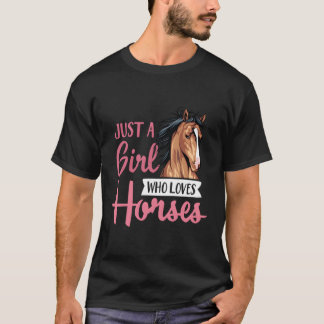 Bara en som Kärlek Horses Lesson T Shirt