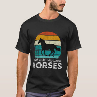 Bara en som Kärlek Horses Ns T Shirt