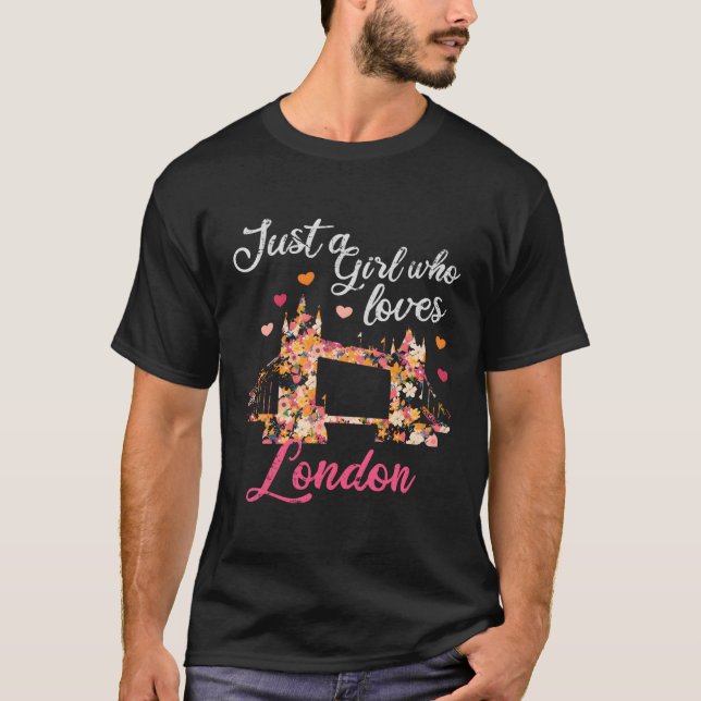 Bara en som Kärlek London T Shirt (Framsida)