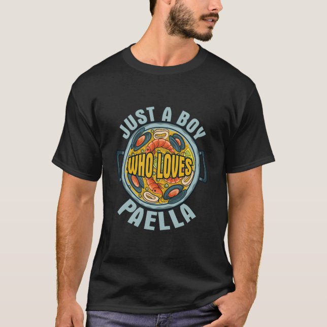 Bara en som Kärlek Paella-maten slår tillbaka Food T Shirt (Framsida)