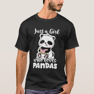 Bara en som Kärlek Panda Animal T Shirt
