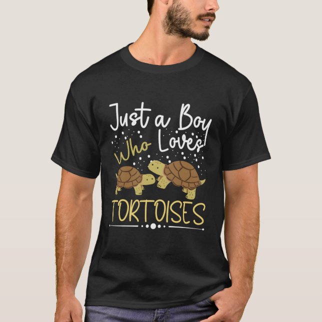 Bara en som Kärlek Tortoises Reptile Turtle T Shirt (Framsida)