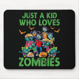 Bara en som Kärlek Zombies Halloween Zombie Enth Musmatta