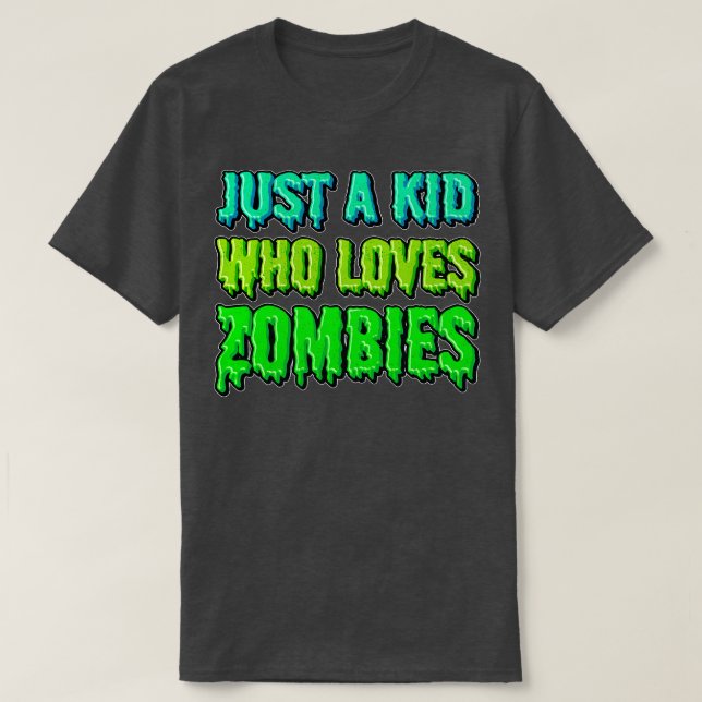 Bara en som Kärlek Zombies T Shirt (Design framsida)