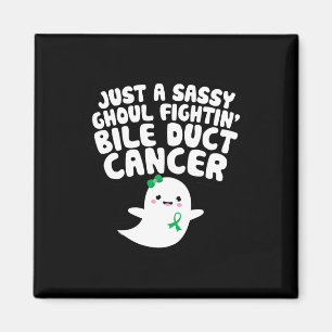 Bara en sy Ghoul Fighting Bile Duct Cancer Hallowe Magnet