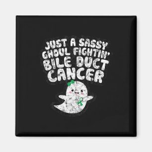 Bara en sy Ghoul Fighting Bile Duct Cancer Hallowe Magnet