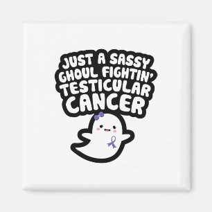 Bara en Sy Ghoul som kämpar mot Testicular Cancer Magnet