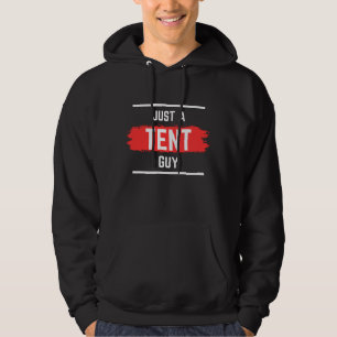 "Bara en TÄLT Guy-typografi", Bröllop,Lusnyj Hoodie