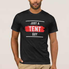 "Bara en TÄLT Guy-typografi", Bröllop,Lusnyj T Shirt