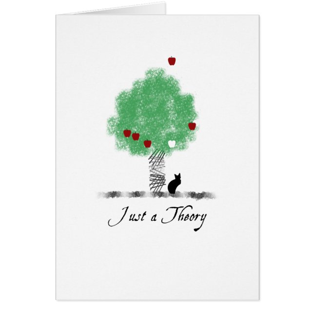 Bara en teori hälsningskort (Framsidan)