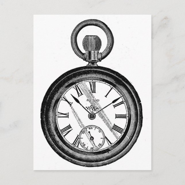 Bara en tidsfråga vykort (Framsida)