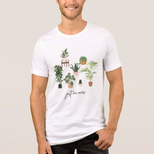 Bara en till anläggning vid grönten i älskare t shirt