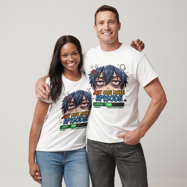 Bara en till avsnitt - Anime Binge Watcher T Shirt (Unisex)