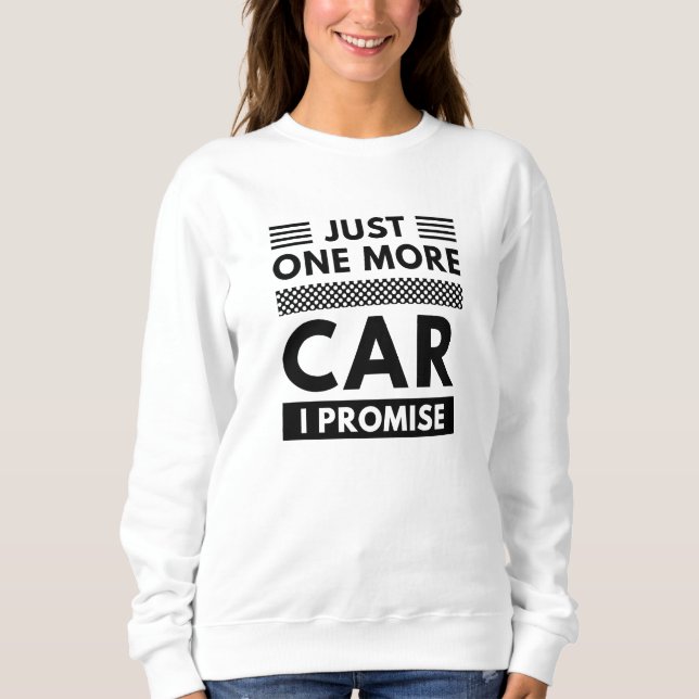Bara en till bil jag lovar t shirt (Framsida)