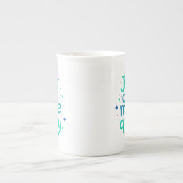 Bara en till förfrågan Bone China-mugg Benporslin Mugg