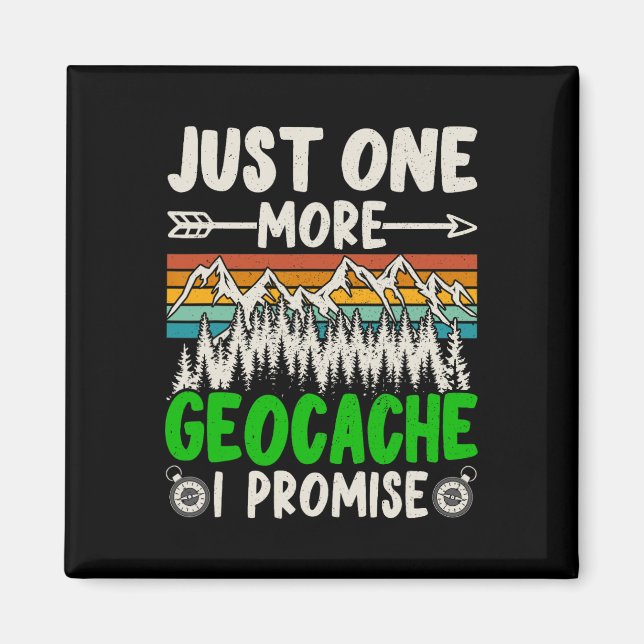 Bara en till Geocache, jag lovar use Geocaching Magnet (Framsidan)