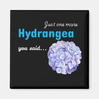 Bara en till hortensia magnet - svart