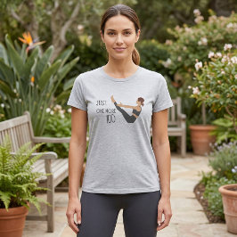 Bara en till hundra Pilates-träningsklänning T Shirt