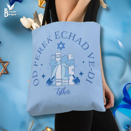 BARA EN TILL KAPITEL Hebreiska Hanukkah Tygkasse