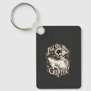 Bara en till kapitel-skeleton Reader Funny Nyckelring