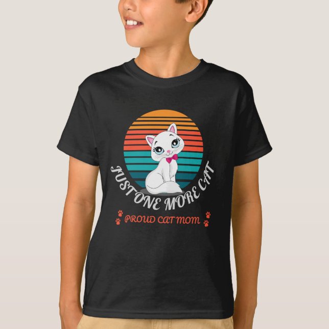Bara en till katt  t shirt (Framsida)