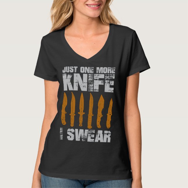 Bara En Till Kniv, Jag Svär T Shirt (Framsida)