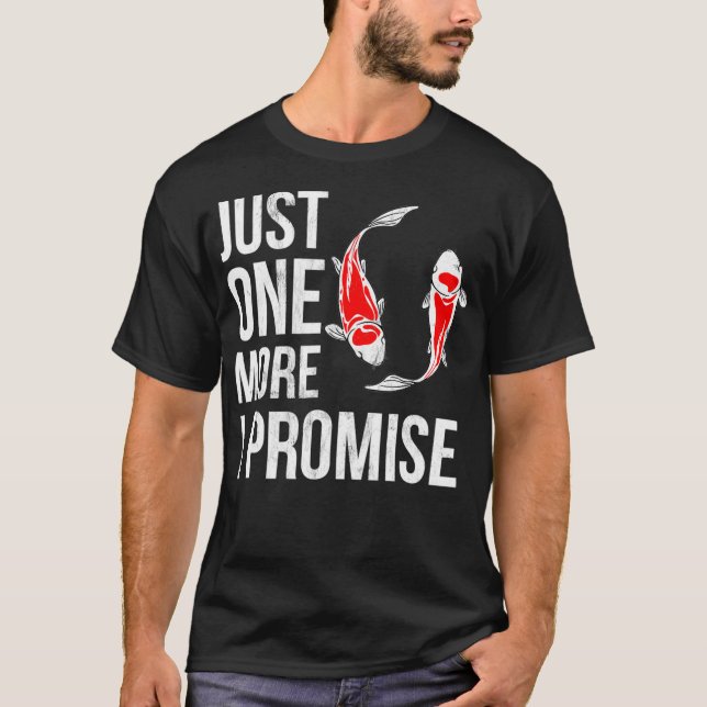Bara en till Koi Fish I Lomise Funny Koi T Shirt (Framsida)