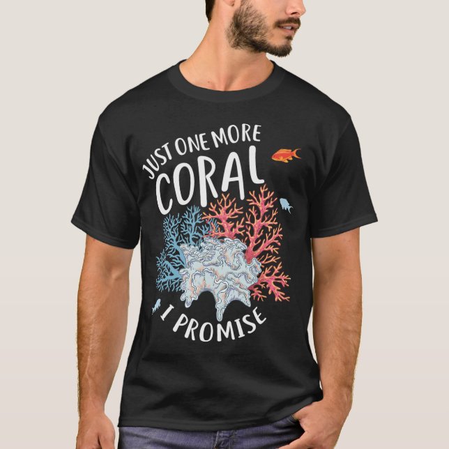 Bara en till korall t shirt (Framsida)