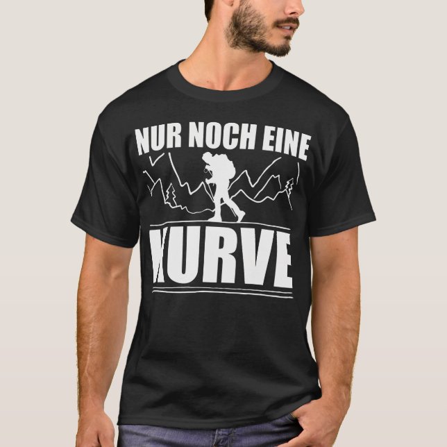 Bara En Till Kurva Vandring Och T Shirt (Framsida)