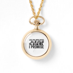 Bara en till Match i Promise Funny Chess Älskare Armbandsur