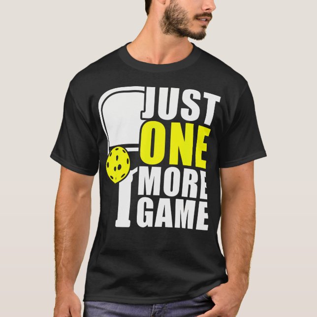 Bara En Till Match Rolig Pickleball T Shirt (Framsida)