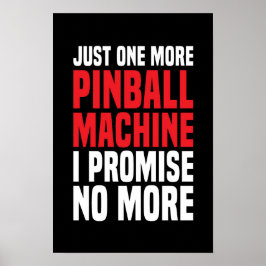 Bara en till Pinball Maskin Poster nr 20