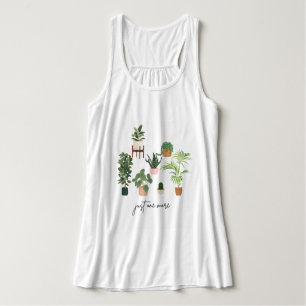Bara en till, Plant Dam T-Shirt, Pla Linne Med Racerback