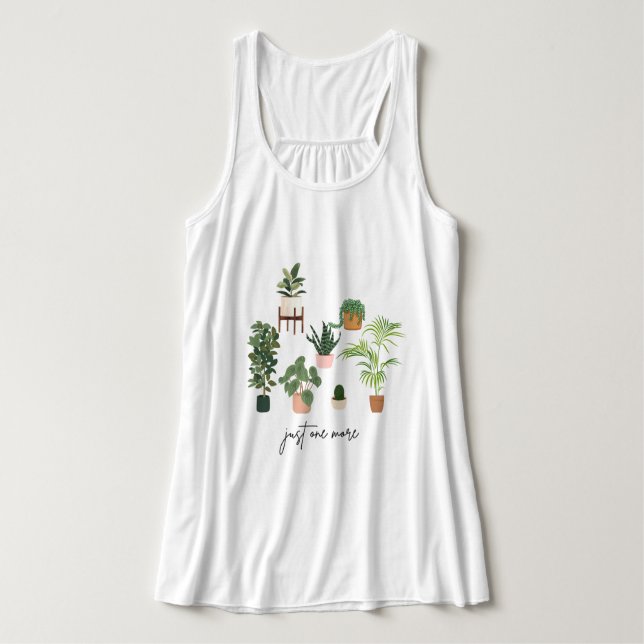 Bara en till, Plant Dam T-Shirt, Pla Linne Med Racerback (Design framsida)