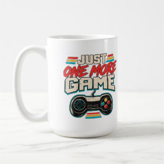 BARA EN TILL RÄTT Retro Gamer-design Kaffemugg