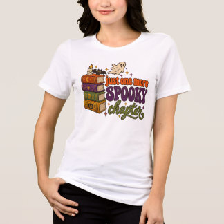Bara En Till Skräckfylld Kapitel – Halloween Bok K T Shirt