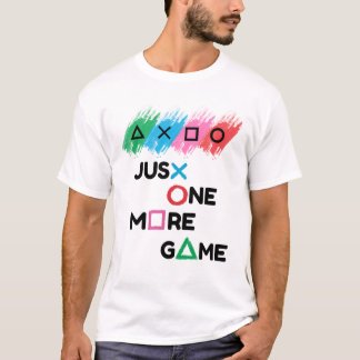 Bara en till spelvit t shirt