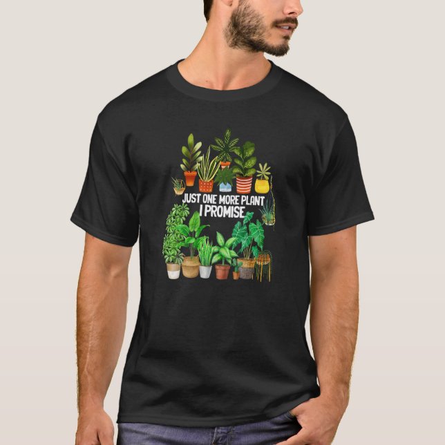 Bara en till växt Pun Gardener Pot Head T Shirt (Framsida)
