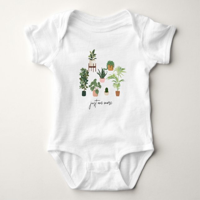 Bara En Till Växt Tröja, Växtdam Tröja, Växtälskar T Shirt (Framsida)