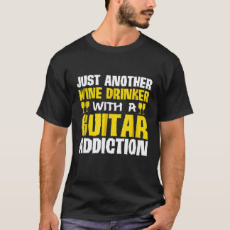 Bara En Till Vinberusad Med Gitarrnöje T Shirt