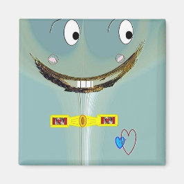 "Bara en titt och du är lurad" 2-tums magnet