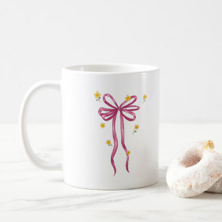 Bara En Tjej Rosa Band Coquette Kaffemug Kaffemugg