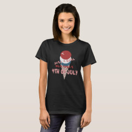 Bara en tjej som älskar 4 juli t shirt