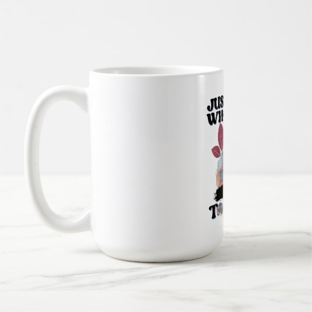 Bara en tjej som älskar att rita kaffemugg (Vänster)