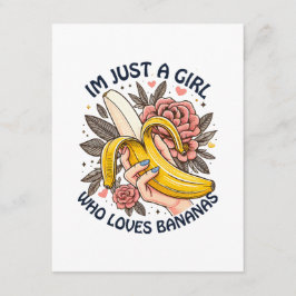 Bara en tjej som älskar bananer  tilläggskort