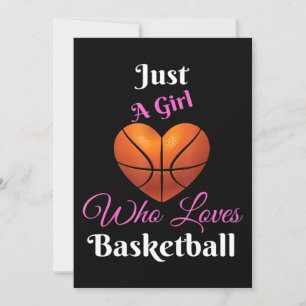 Bara en tjej som älskar basket inbjudningar
