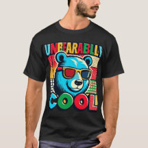 Bara en tjej som älskar björnar t-shirt