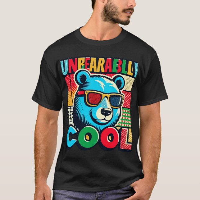 Bara en tjej som älskar björnar t-shirt (Framsida)